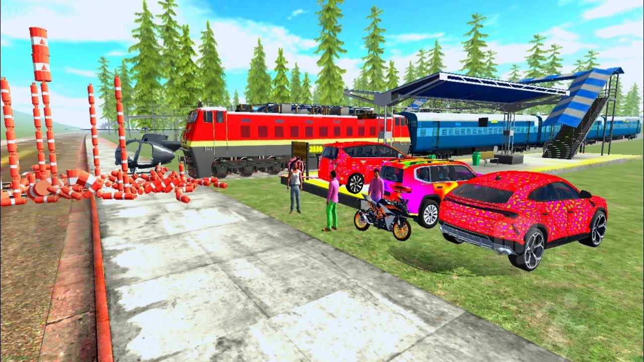 Train Challenge Video Indian Bike Driving 3D 🔥 Android Gameplay | Indian Bike Driving 3D