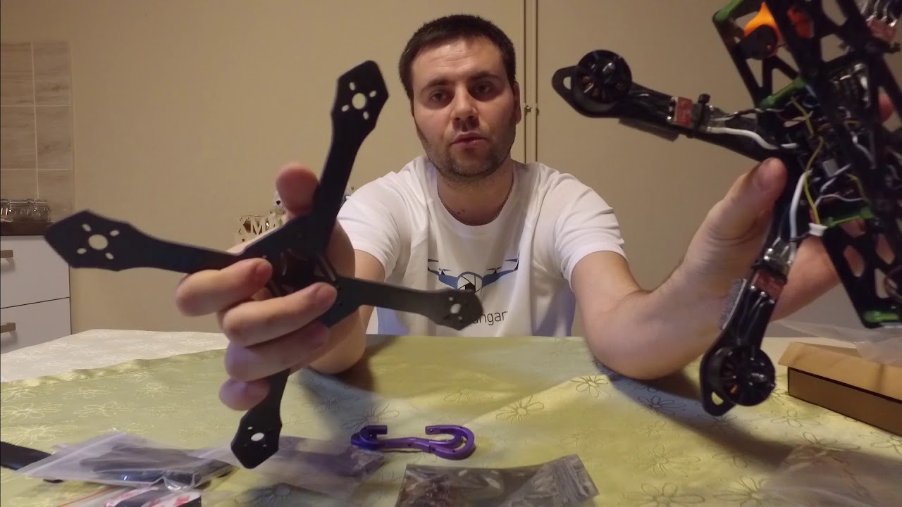 Realacc Purple215-s váz UnBoxing videó - A DJI Snail új váza lesz - Drone Hungary VLOG10