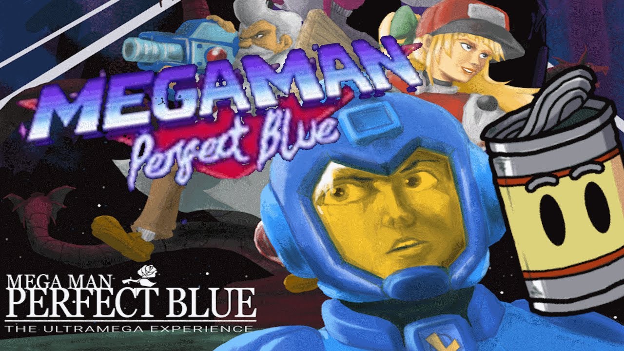 🥫  Mega Man Perfect Blue | First Playthrough | The best opening theme I've ever heard.