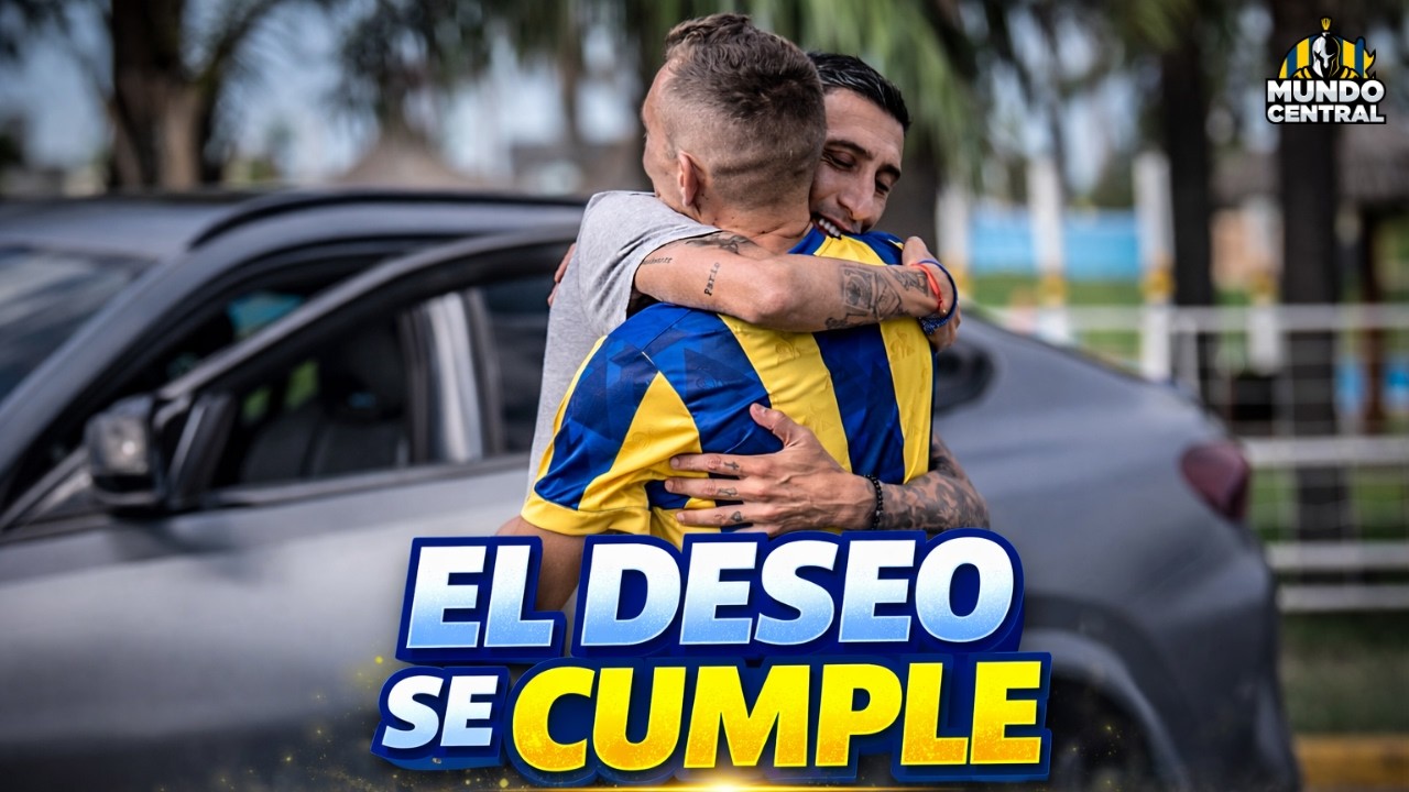 RUBEN VUELVE A ROSARIO CENTRAL Y CUMPLIRÁ EL DESEO DE JUGAR CON EL FIDEO LA LIBERTADORES