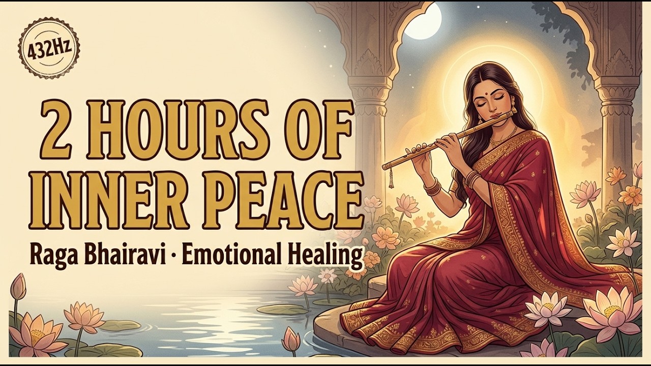 2 Hours of Inner Peace: Raga Bhairavi for Emotional Healing