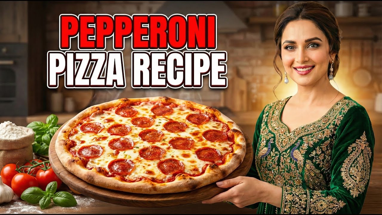 Perfect Pepperoni Pizza Recipe - How to Make Restaurant-Style Pizza at Home.
