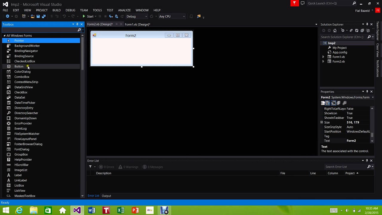 How to make a Advanced WebBrowser in vb
