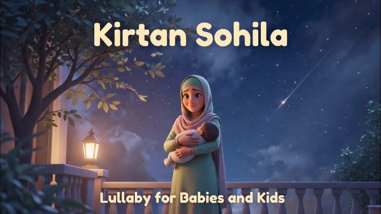 Kirtan Sohila – For Kids, Babies & Everyone | Calm & Spiritual Sikh Prayer