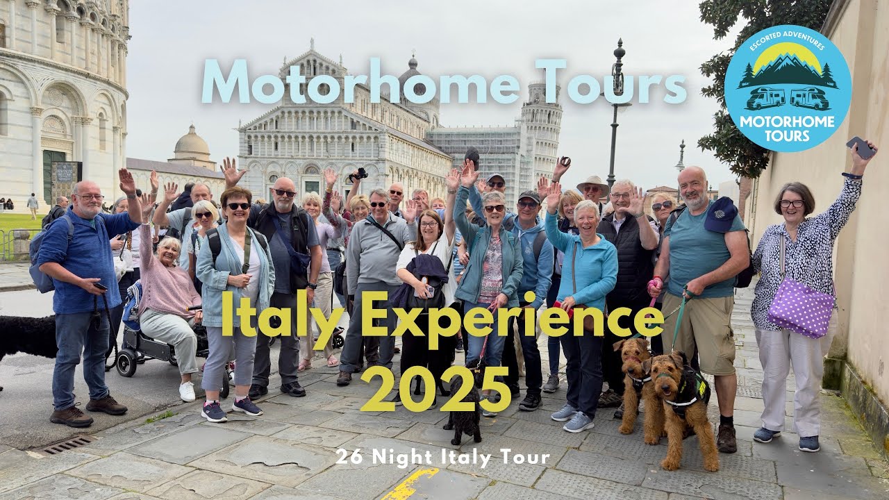 Escorted Motorhome Tour of Italy 2025