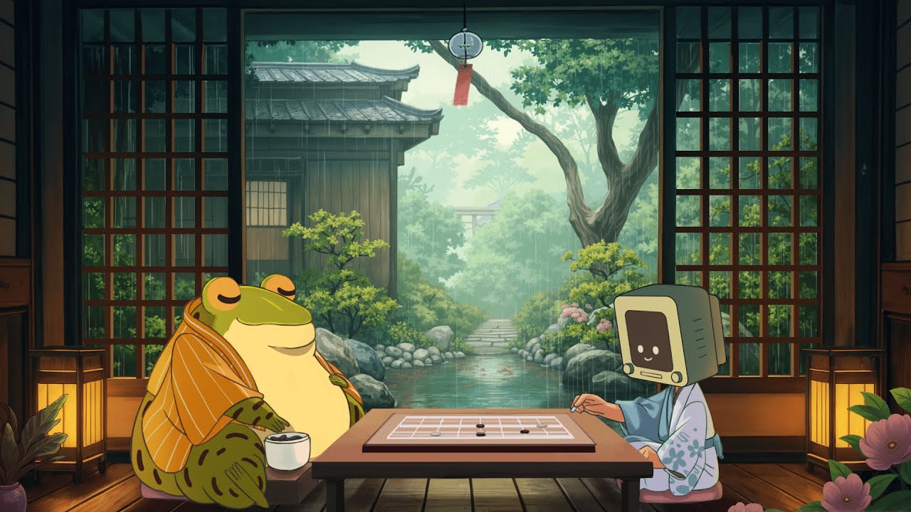 Rainy day 💦 stop overthinking, calm your anxiety - lofi chill mix - aesthetic lofi