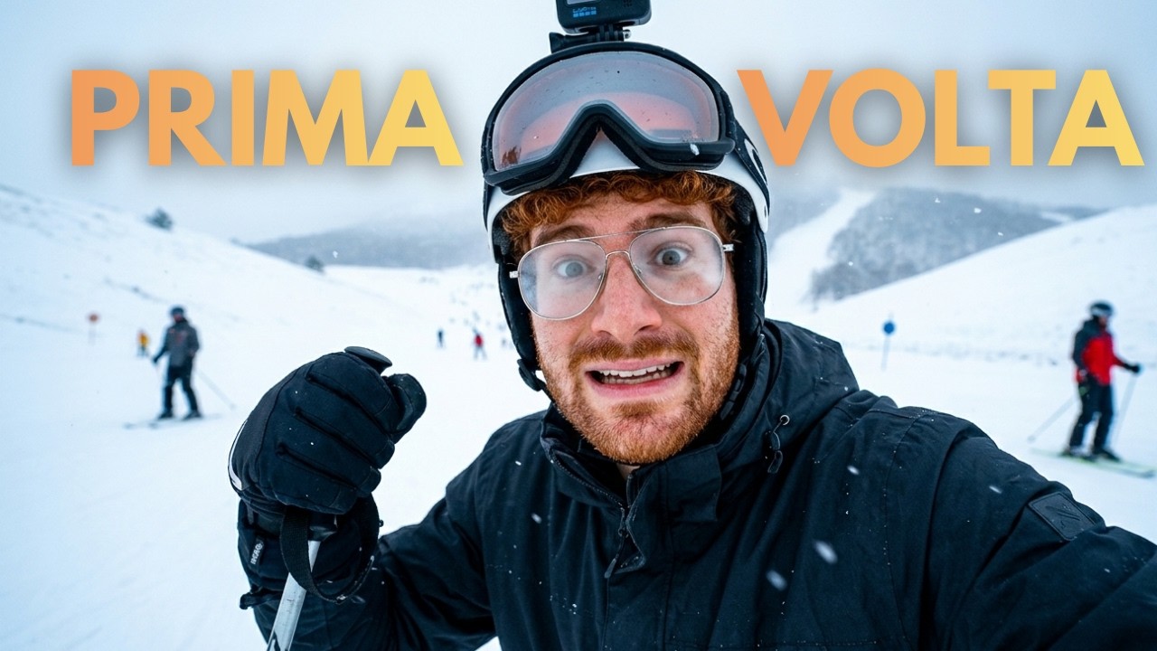 LA PRIMA VOLTA SUGLI SCI !!! ⛷️⛷️⛷️⛷️ #gingerexplorer #skiing #snow