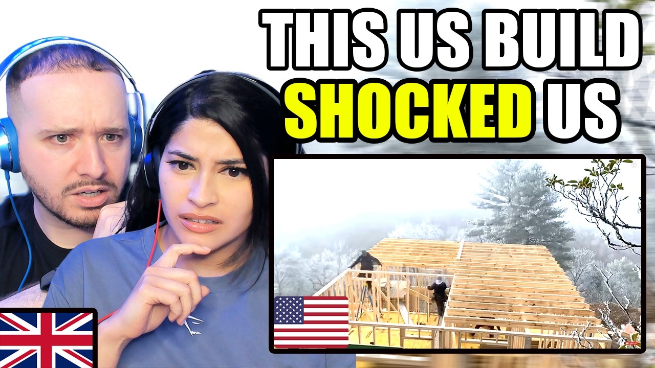 Couple From The UK Reacts to How American Houses Are Built!