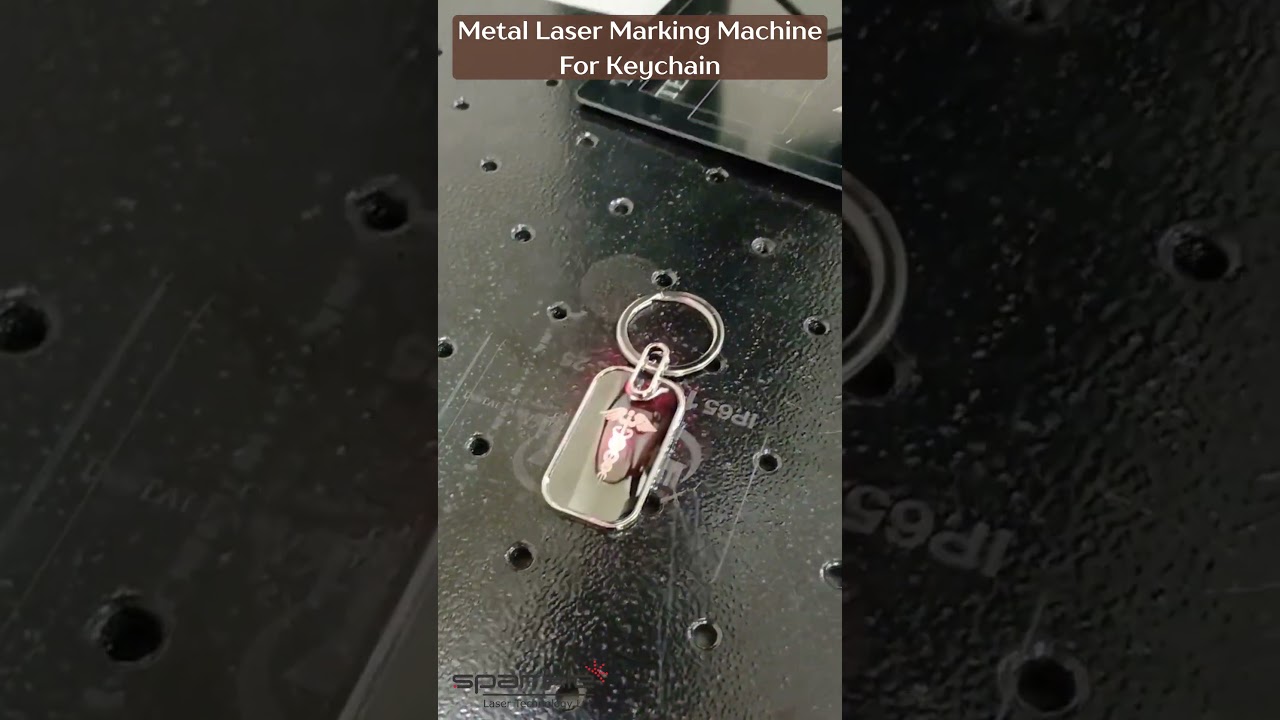 Metal Laser Marking Machine For Keychain | 20w,30w,50w