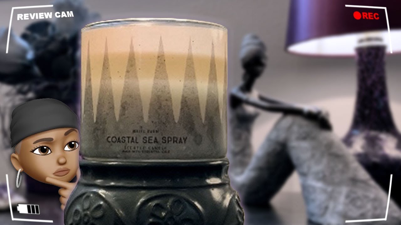 Bath & Body Works Candle Review: Coastal Sea Spray (Summer 2020)