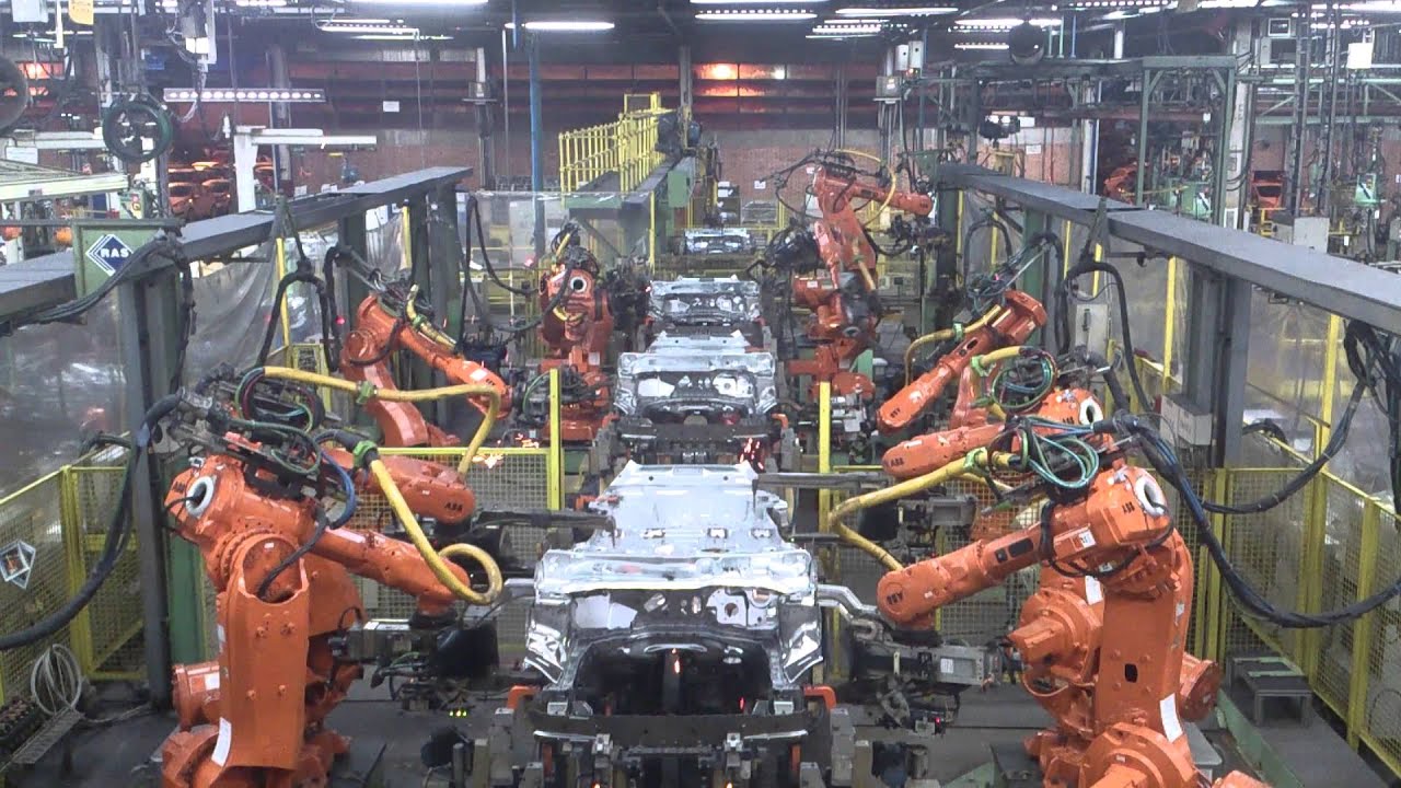 Spotwelding robots - Automotive industry