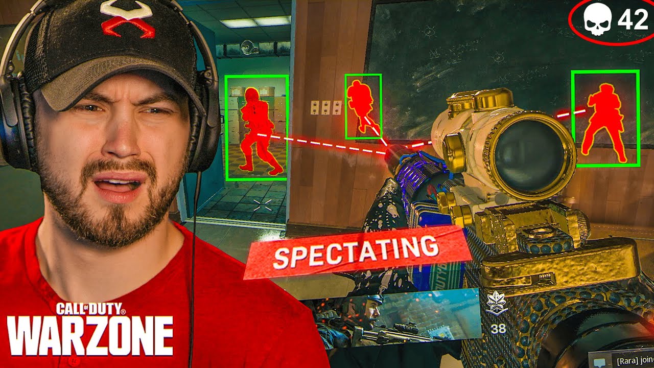 Spectating Warzone's WORST HACKER... *HILARIOUSLY BAD*