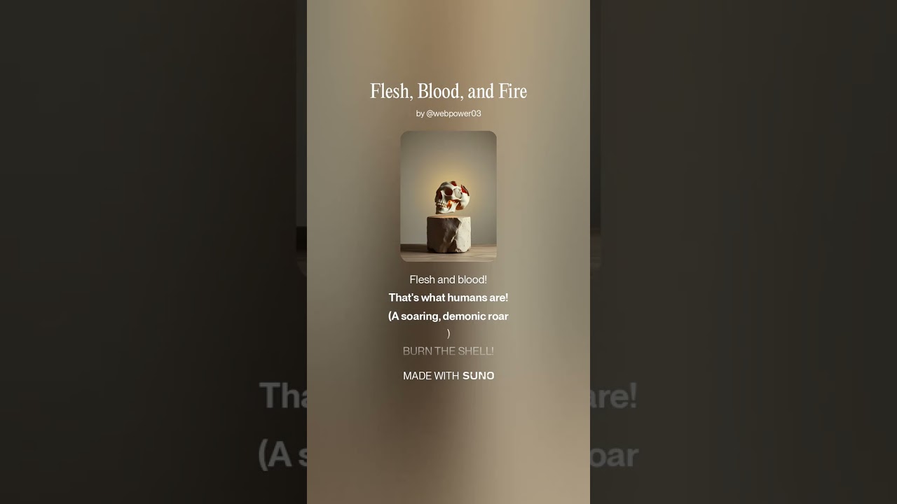 Flesh, Blood, and Fire