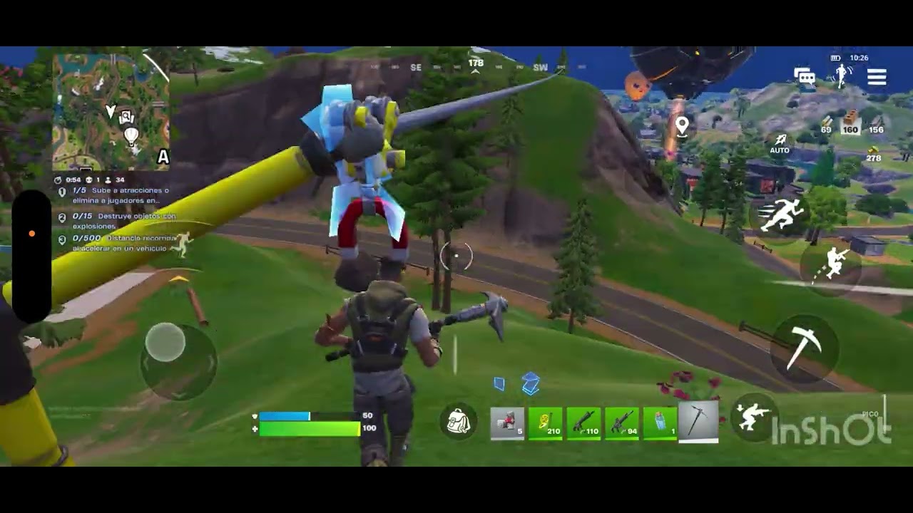 Jugando fornite