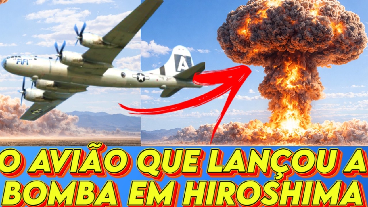 ONDE ESTÁ O AVIÃO QUE LANÇOU BOMBA ATÔMICA EM HIROSHIMA EM 1945?