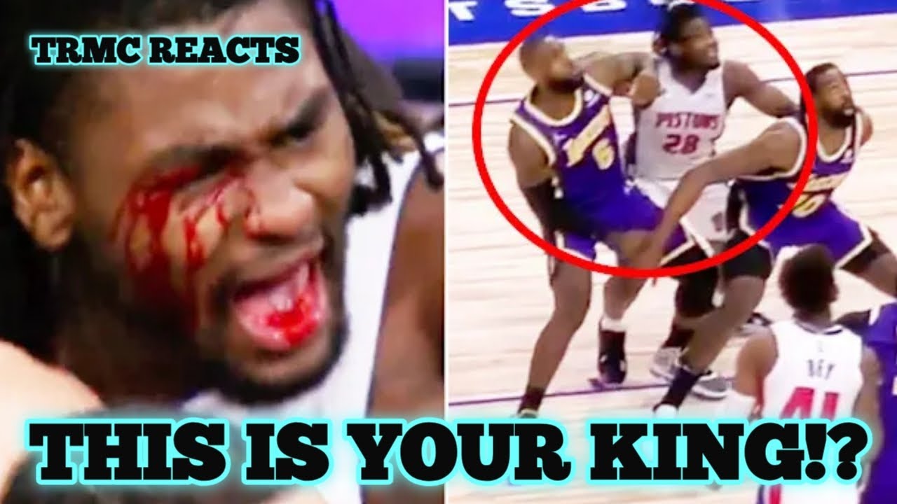 TRMC REACTS - Lebron James DIRTY Plays