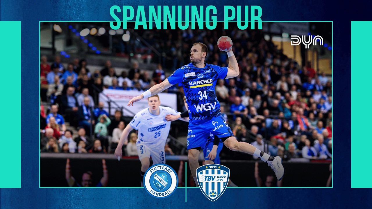 Highlights: TVB Stuttgart - TBV Lemgo Lippe (Saison 2025/26) DAIKIN HBL | Dyn Handball