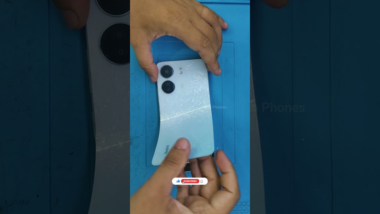Открытие задней панели Redmi 13C | Как снять или заменить заднюю крышку Redmi 13C #Redmi #Repair ...