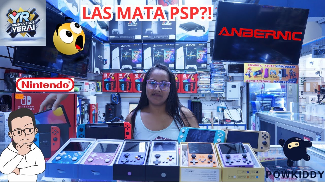 BUSCAMOS CONSOLAS PORTÁTILES ALTERNATIVAS EN VIDEOJUEGOS YERAI ¿SERÁN LAS MATA PSP?