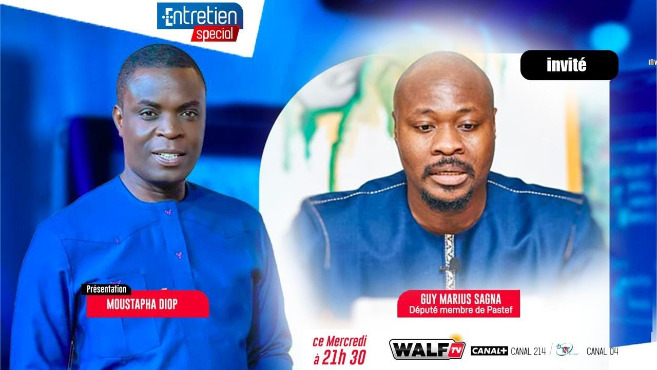 Entretien spécial : Invité GUY MARIUS SAGNA / Député Membre de Pastef - Avec Moustapha Diop Sur Walf