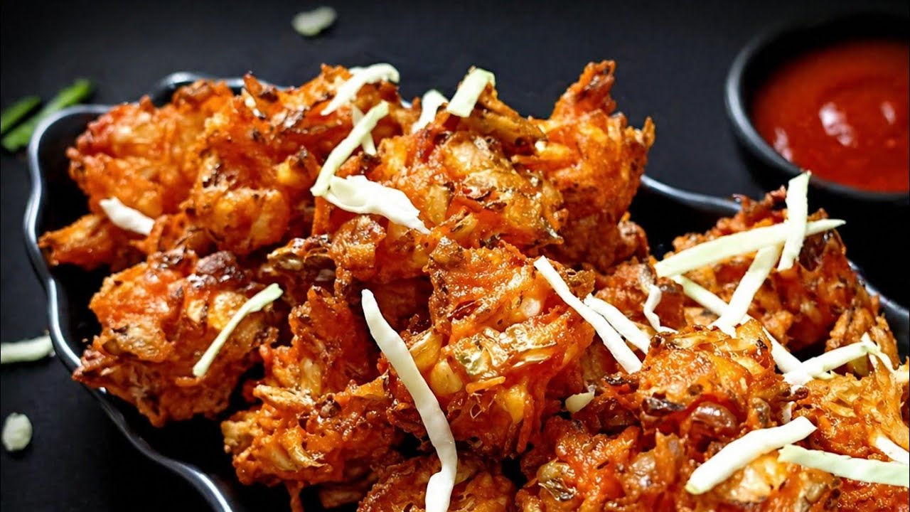 🌶️ जब Chinese मिला Pakoda से... बन गया Superhit Snack! 😍 || Pakoda – Crunchy, Spicy & Irresistible