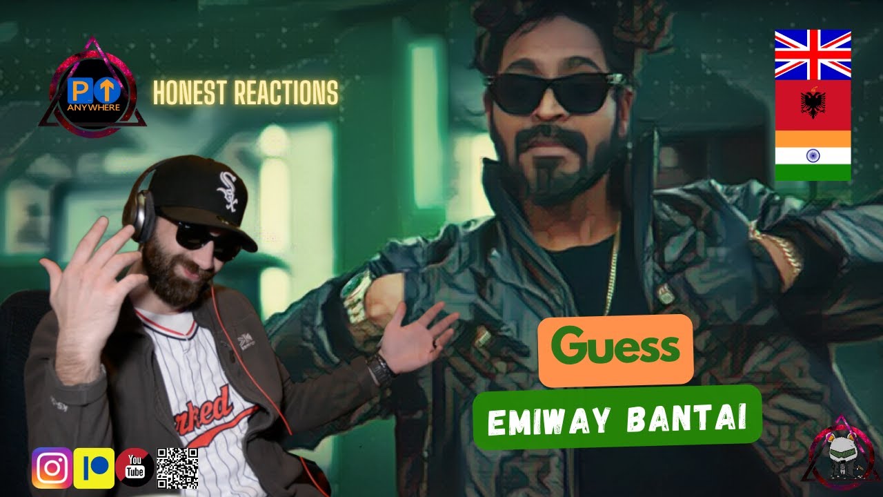 Emiway Bantai || GUESS (Kr$na Diss)  || Parked Up Anywhere 🇬🇧🇮🇳🇦🇱 REACTION [2022]
