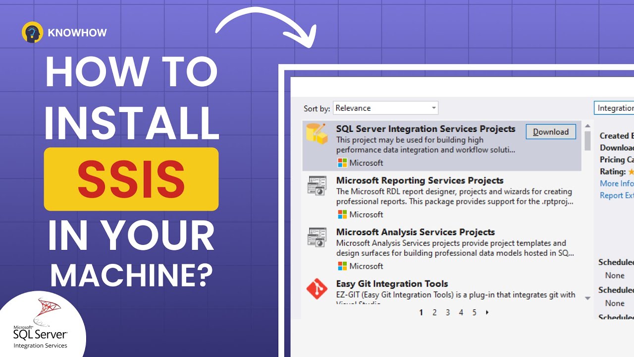 What is  SSIS (SQL Server Integration Services) ? How to Install SSIS?
