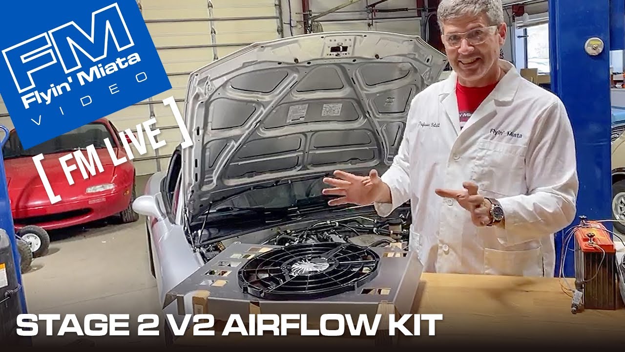 Flyin' Miata Stage 2 V2 Brushless Airflow System (FM Live)