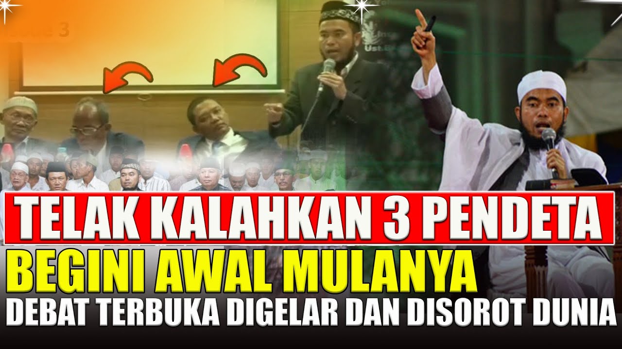 MENGEJUTKAN..!! DEBAT DENGAN PENDETA MURTADIN, AWAL MULA UST. NABABAN DISOROT DUNIA | KISAH MUALAF