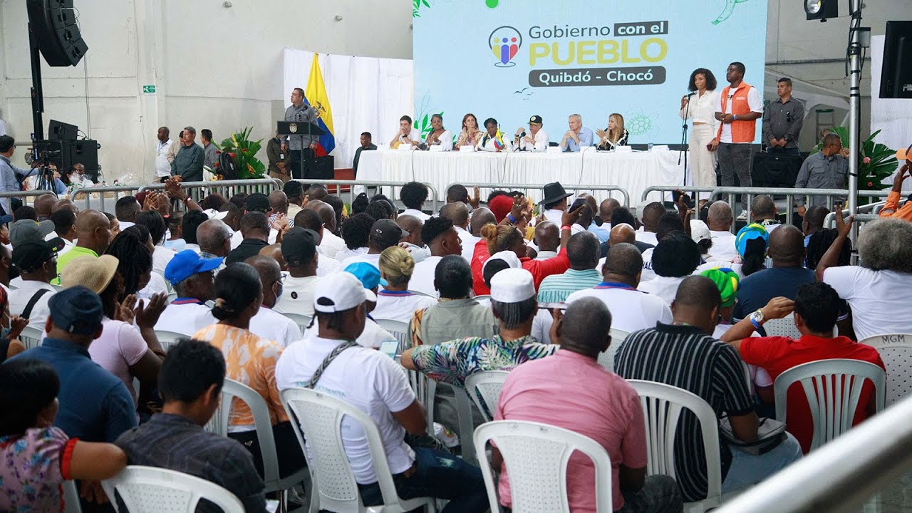 Gobierno con el Pueblo, Litoral Pacífico. Acciones por la Paz y la Vida, Quibdó, Chocó
