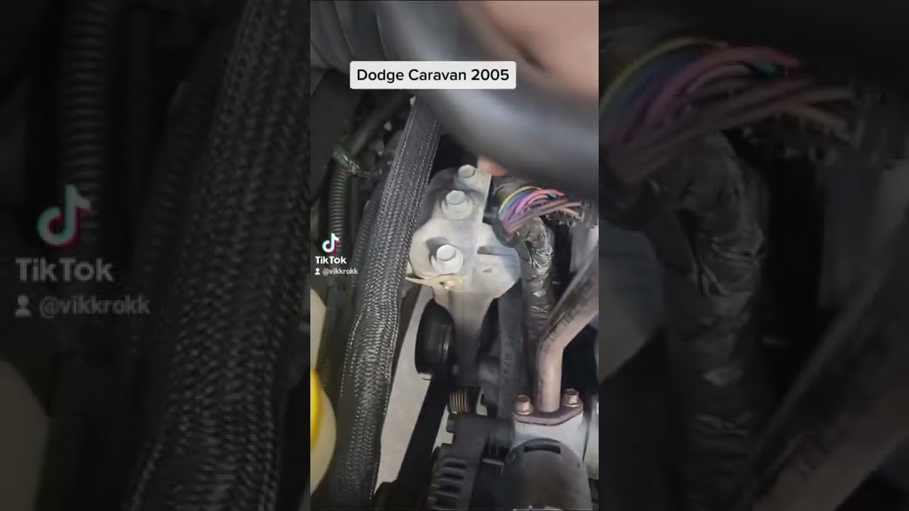 Dodge Caravan Noise from engine bay.Alernator, Water pump, ideler, tensioner, ac, power steering