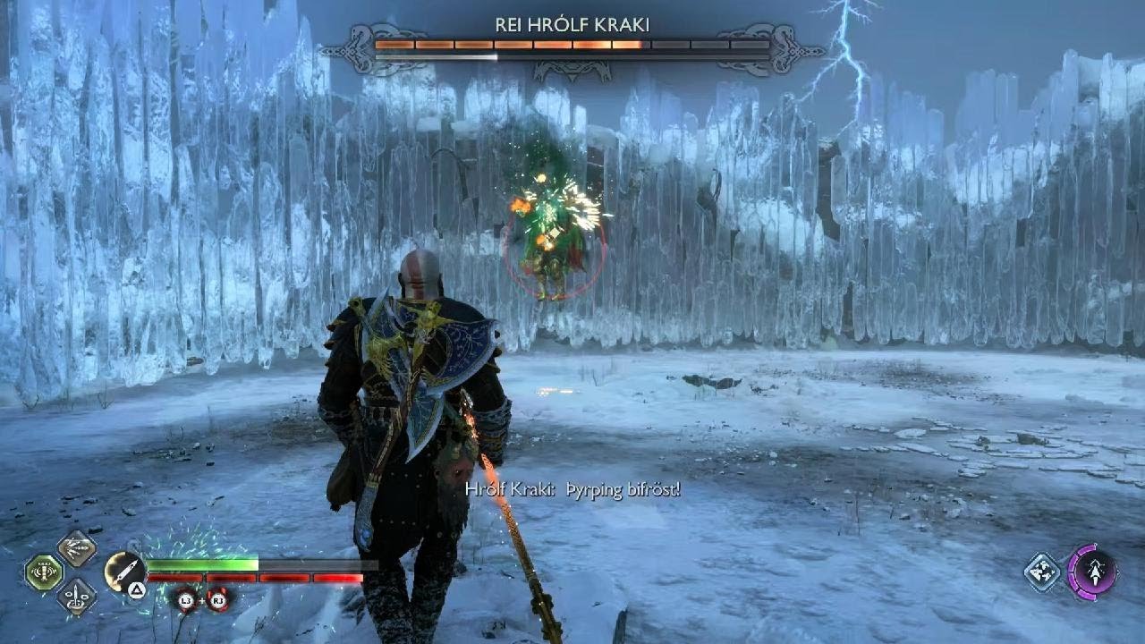 God of War Ragnarök REI HRÓLF KRAKI