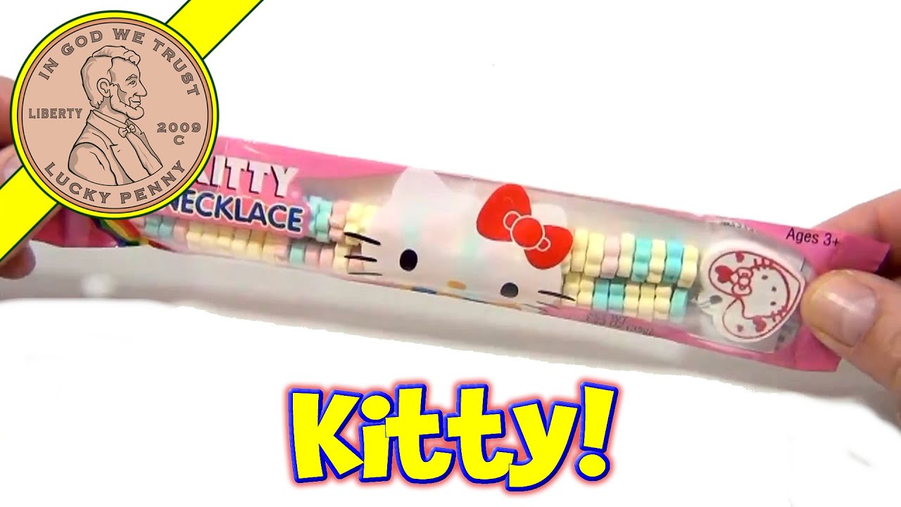 Learn About The Hello Kitty Candy Necklace with Charm Pendant