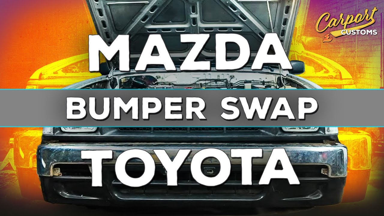 Mazda B2000 Bumper Swap | 4Runner Mod Trick!