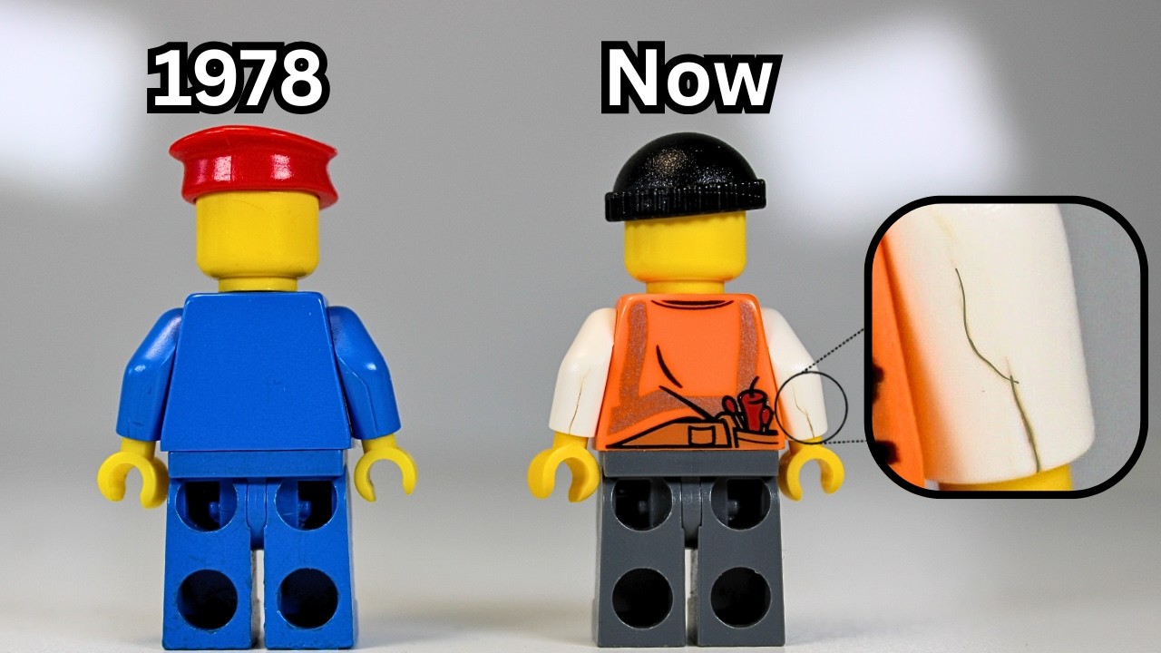 Причина, по которой у новых минифигурок Lego трескаются руки.