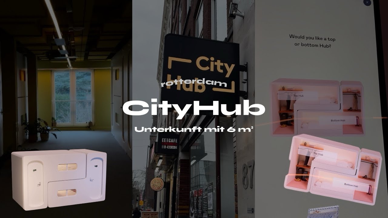 günstige kapsel & 6 m² - lohnt sich cityhub? 