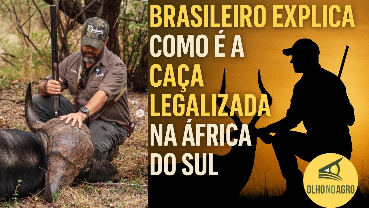 Caça legal movimenta milhões na África: Cris Hunt explica e mostra o que poderia ser feito no Brasil