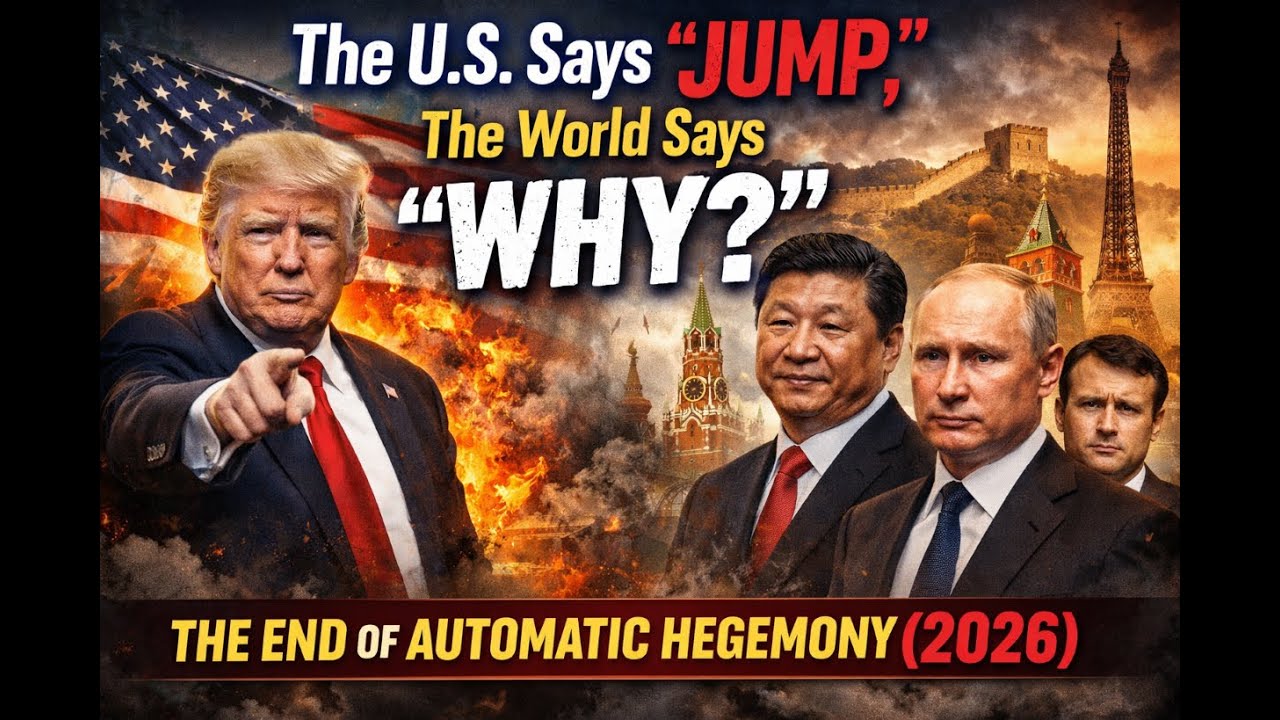 Trump vs The World Leaders &mdash; The New Global Power Game 2026 #Geopolitics2026 #WorldOrder #PowerShift