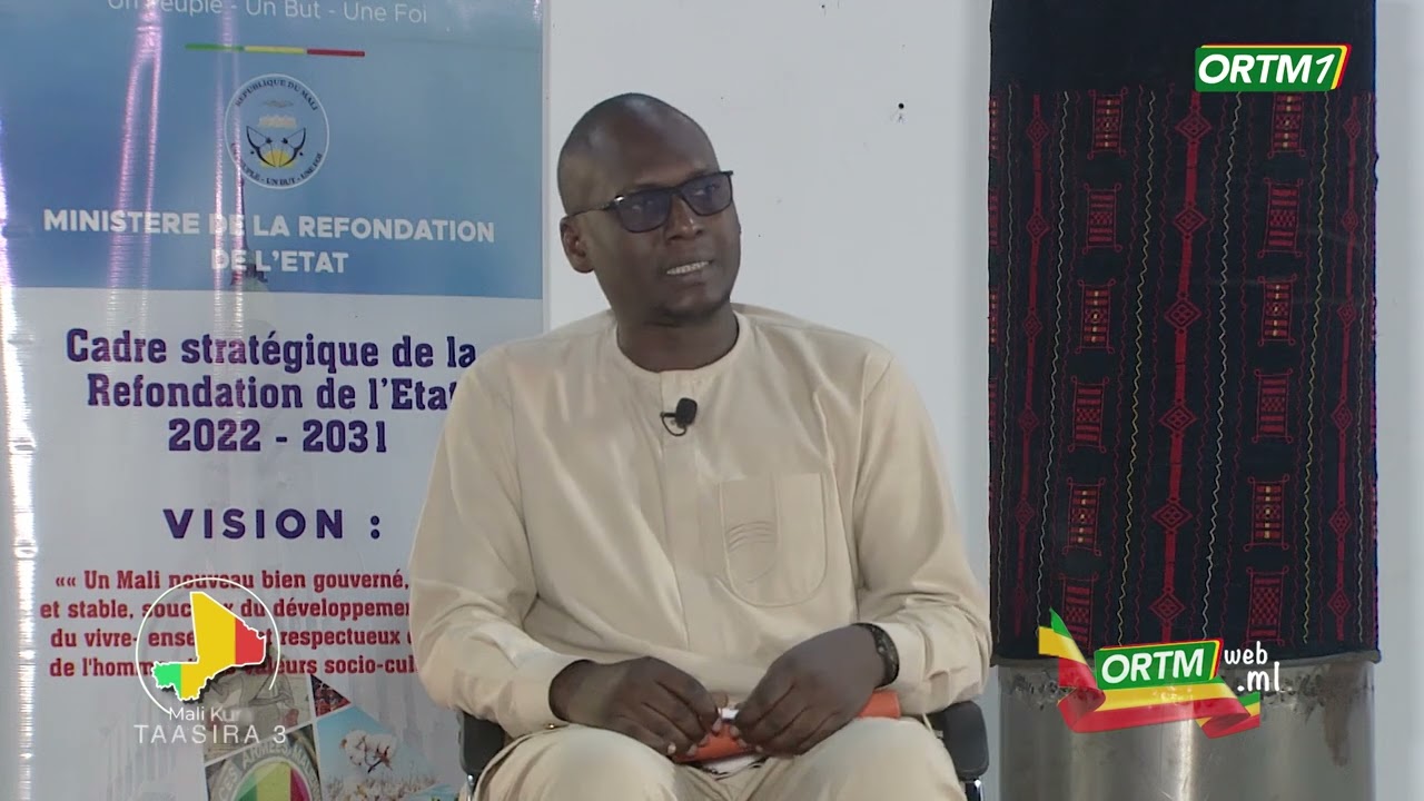 #Mali_Kura_Taasira 3 | Interview M. Bakary TRAORE, ministre de la Refondation de l'État.