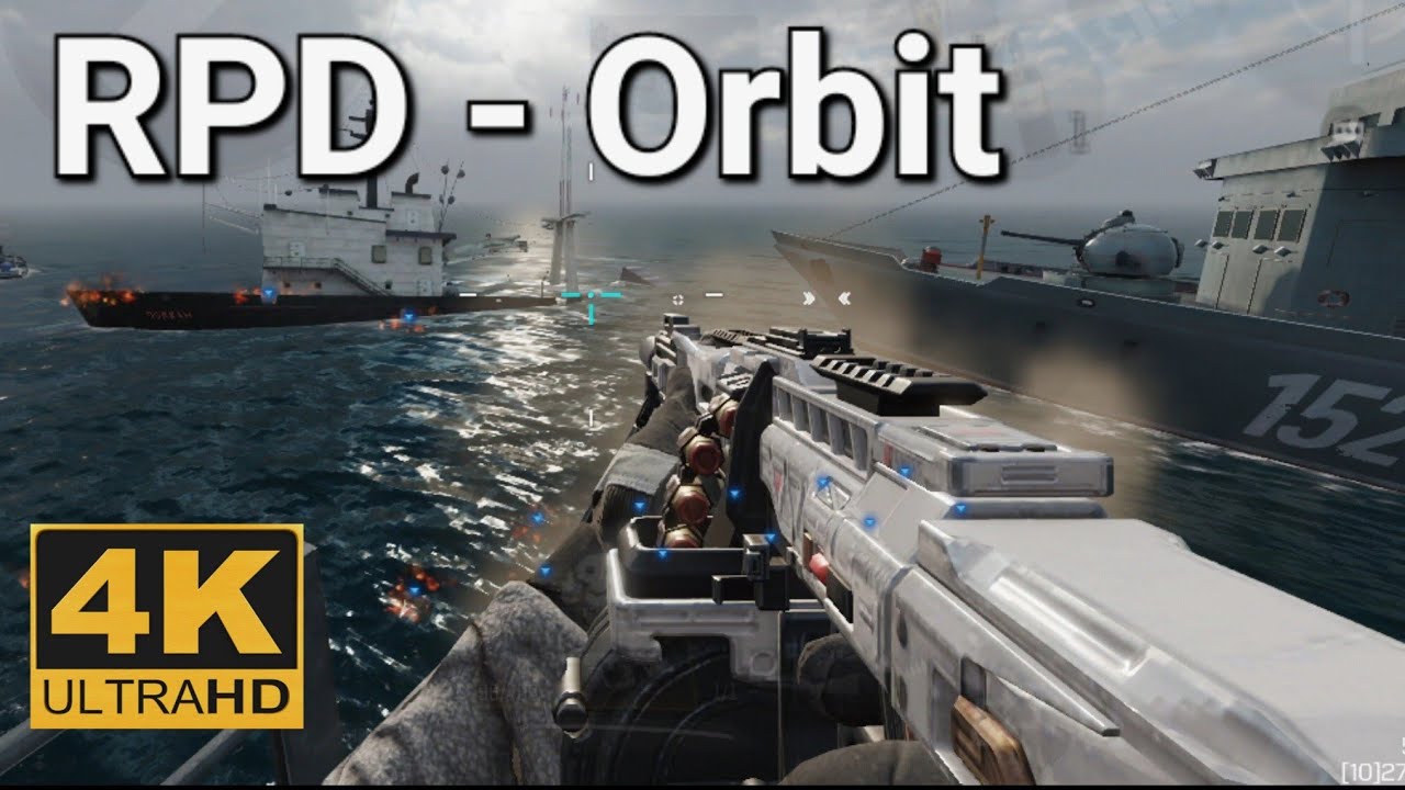 RPD - Orbit | Gameplay en Partida Igualada 4K 60 FPS | Call of duty mobile