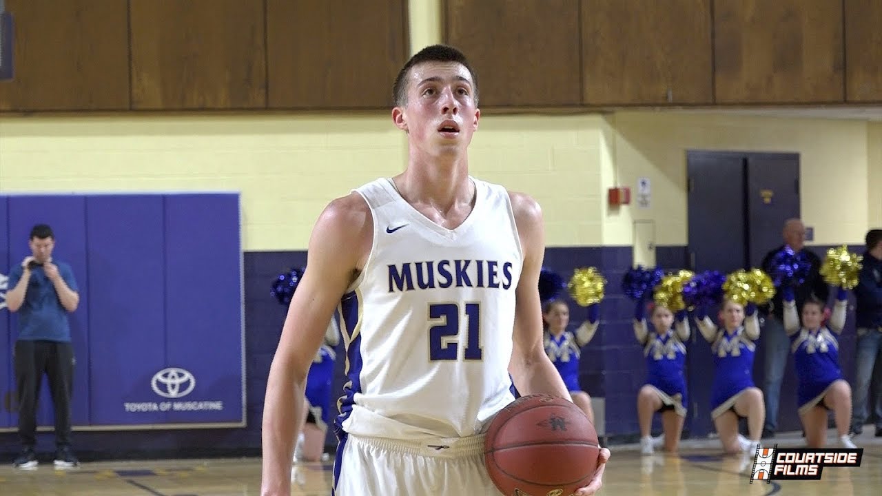 Iowa Commit Joe Wieskamp Scores 32 Points On Senior Night!