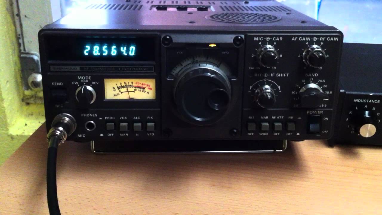 KENWOOD TS 130SE QSO with W0YR