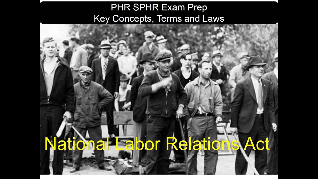 PHR Exam Prep Introduction Unit 5 Employee & Labor Relations