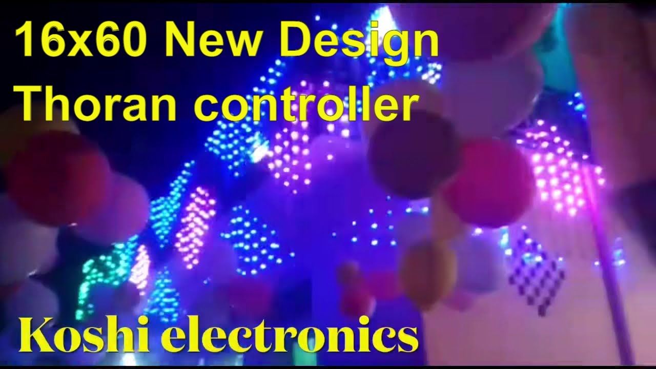 Pixel led  16x60 new design  Thoran IC  controller