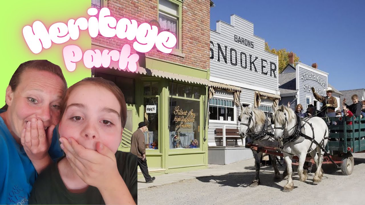 Heritage Park Vlog - Calgary, AB, Canada