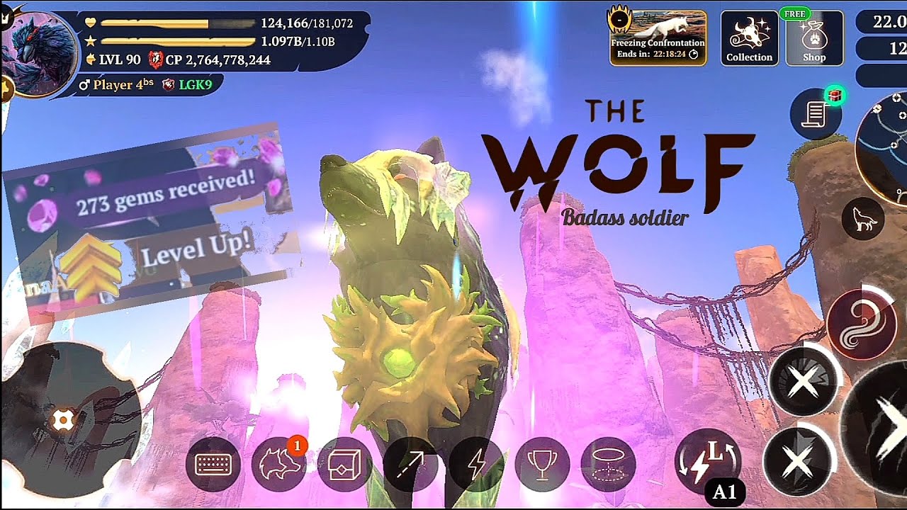 the wolf - YAAY LVL Up To 91 ❤️❗