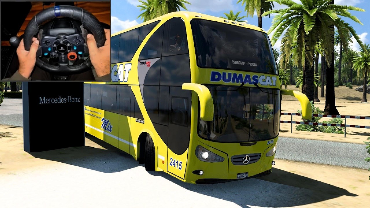 Bus Simulator: Can I Survive This Extreme Narrow Greek Road | logitech g29 steering wheel | #ets2
