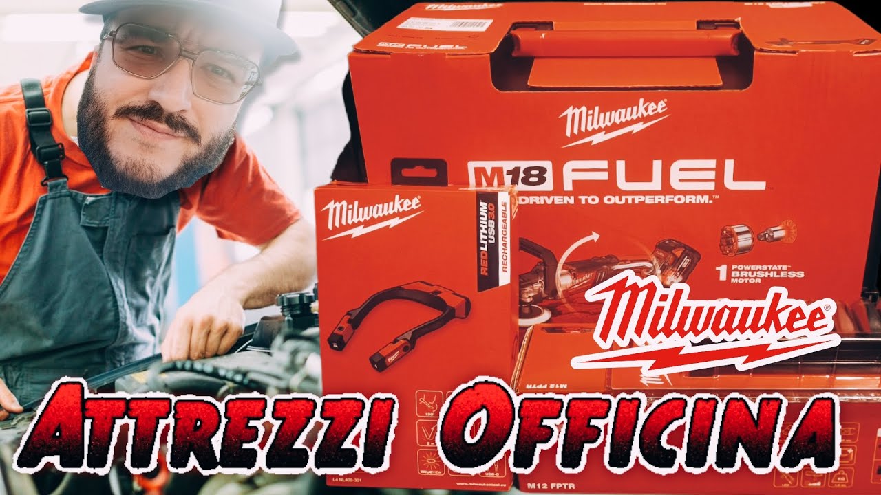 Attrezzi officina | Milwaukee cricchetto, lucidatrice etc.