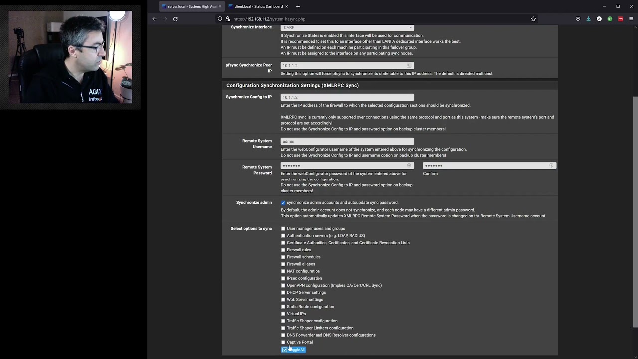 Learn to Configure High Availability on pfSense 21.x