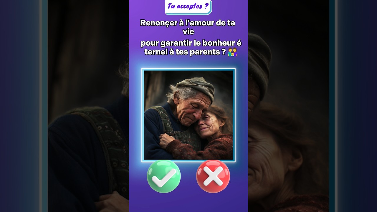 Abonne-toi pour en d&eacute;couvrir d'autres 😊 #jeux #jeuxshorts #dilemmes #ouiounon